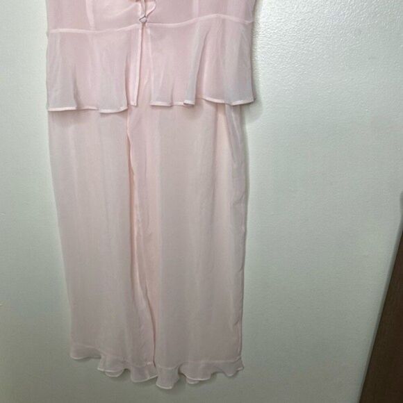 Vintage Victoria’s Secret Pink Sheer Lace Pajama Set med Y2k 2000s fairy-core - Picture 4 of 8